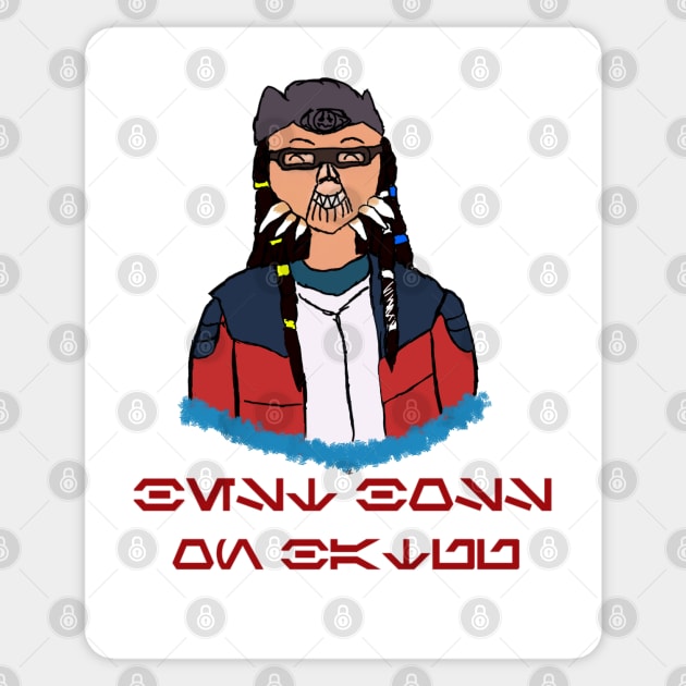 "Best Boss On Batuu" Sticker by Skyward Sorcerer